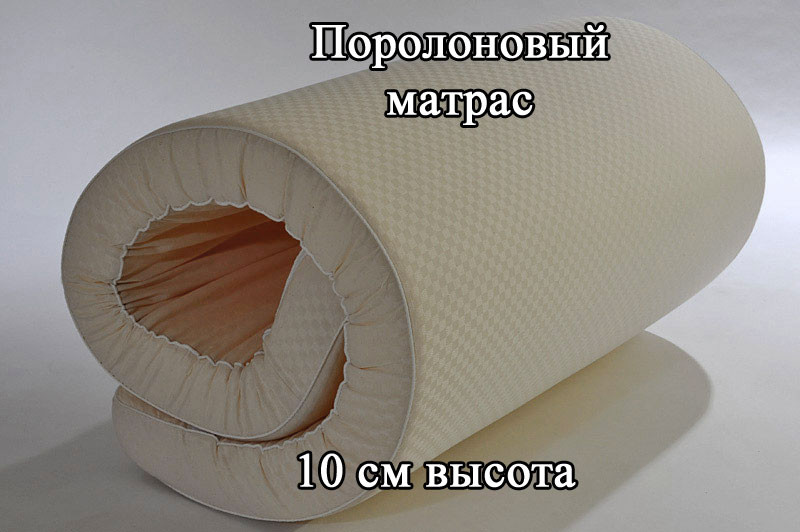 Матрас ППУ Шарм жаккардовый тик в квадратик с боковой молнией -FSD_6659-7